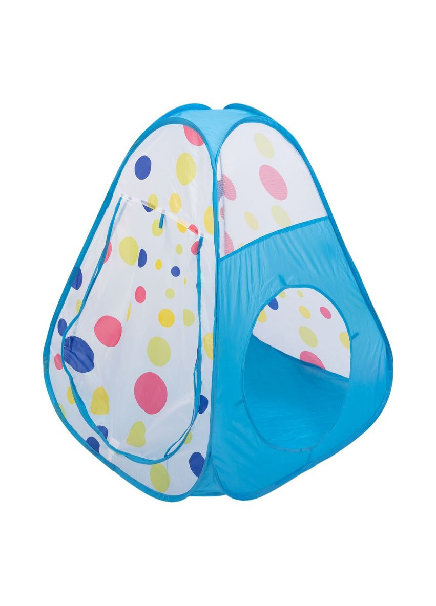 Палатка детская 3 в 1 70×70×90 см игровая палатка с туннелем и бассейном Голубая HP-S-4NDBL LUGI (371479644)
