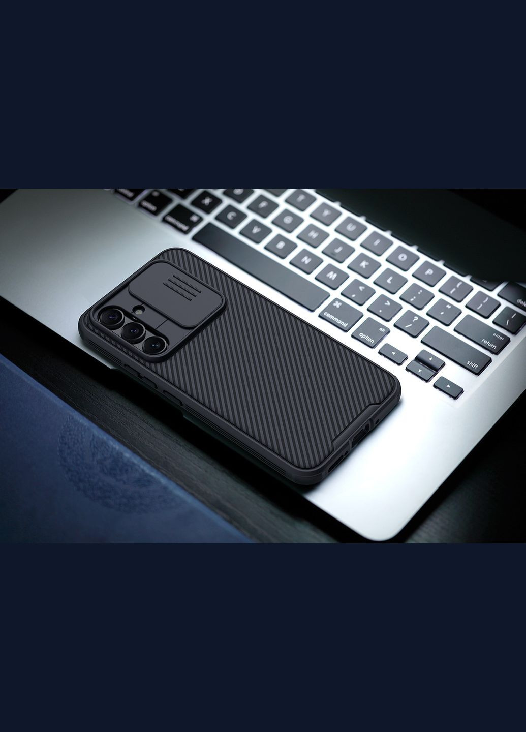 Чехол бампер CamShield Pro Case для Samsung Galaxy A54 5G Black Nillkin (324234776)