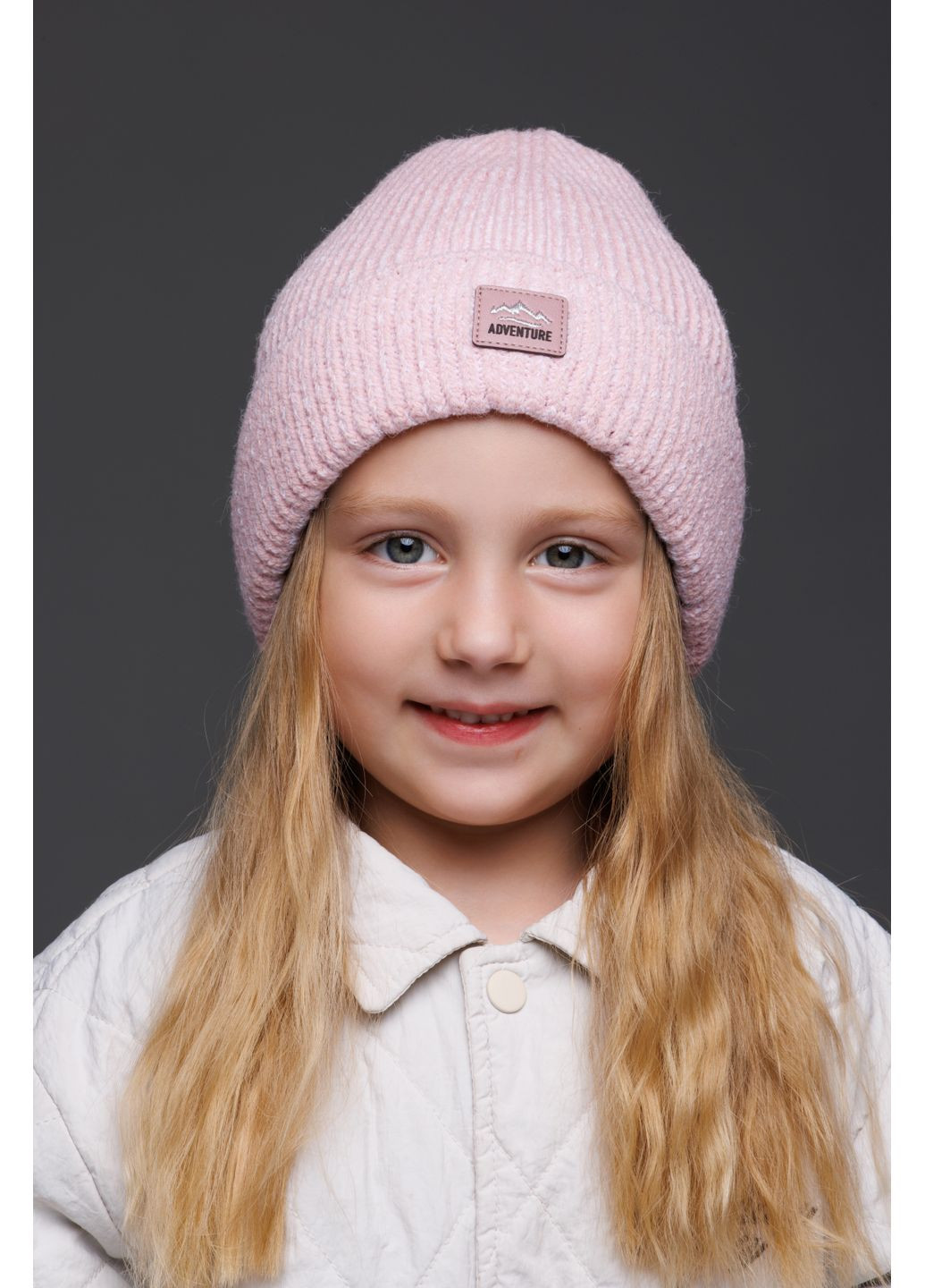 Шапка для дівчинки, для хлопчика Модрен K208 52-56 см. Alex K208-17 (364302374)