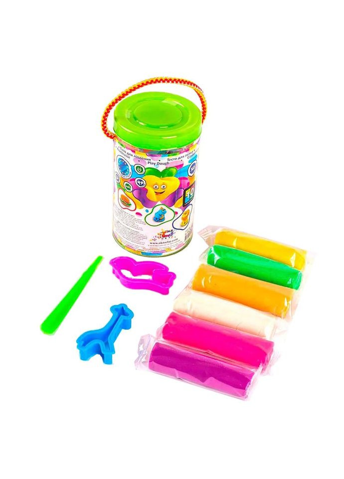 Набор теста для лепки TM Lovin'Do 6 цветов в тубусе 31007 No Brand (330607427)