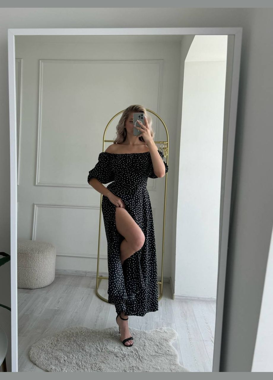 Черное праздничный, деловое, повседневный, откровенный, вечернее платье женское с открытой спиной, с открытыми плечами No Brand