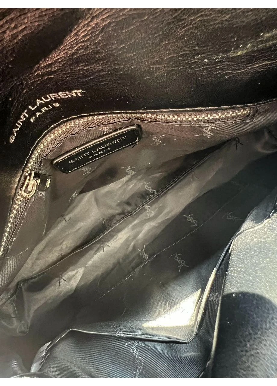 Сумка женская Puffer Small in Nappa Leather Black Silver Chain No Brand (355343026)