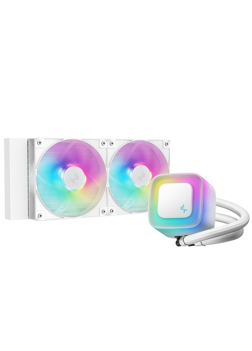 Система водяного охлаждения LE240 WH V2 (R-LE240-WHAMMN-G-2) DeepCool (342331237)