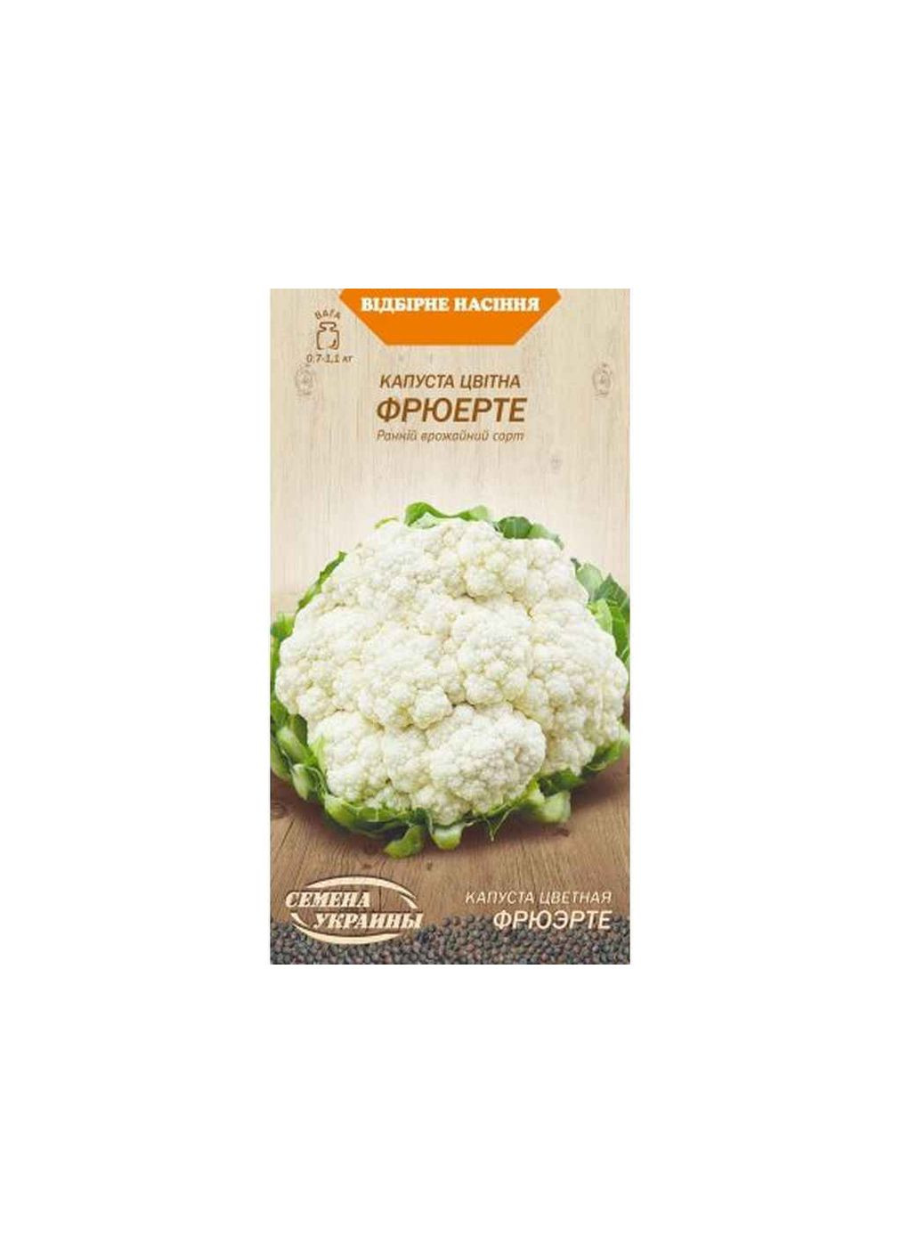 Капуста Цветная ФРЮЭРТЕ (20 пачек) 0,5г Насіння України (362715880)
