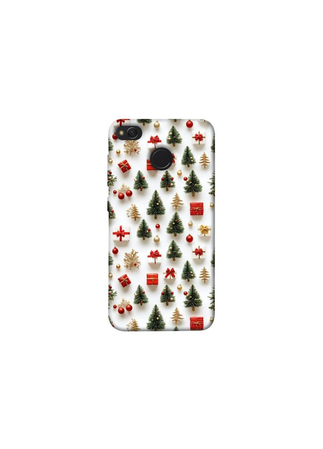 Чохол на Xiaomi Redmi 4X Christmas spirit ver.8 Frontalka (375734315)