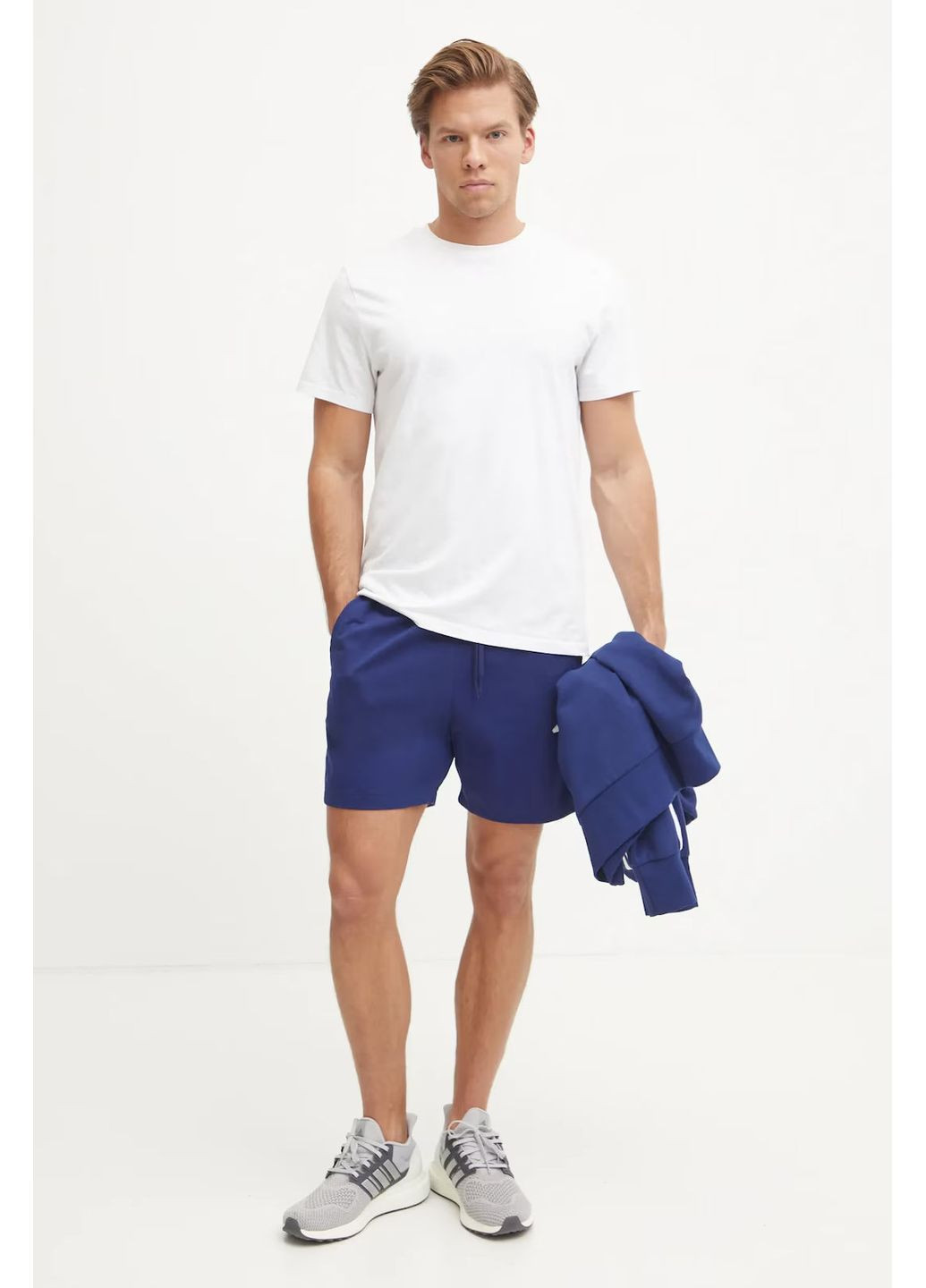 Спортивные шорты из хлопка adidas (361306483)