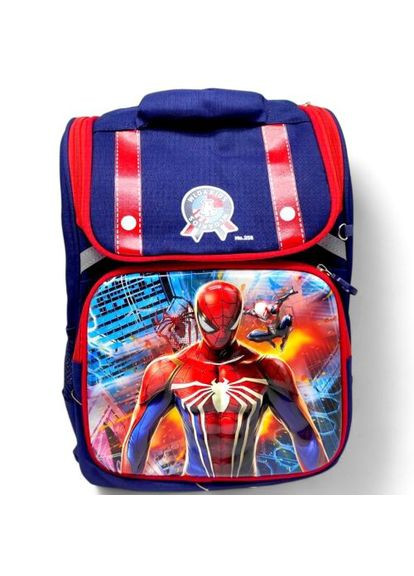 Рюкзак з пеналом Супергерої MIC для дітей з Людиною Павучком для школи та прогулянок шкільна сумка ProDobro (367090846)