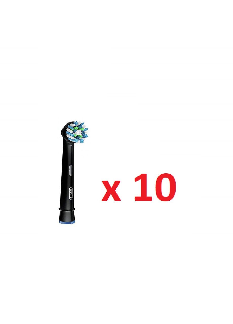 Насадка для зубной щетки ORALB Cross Action BLACK 10 шт. Braun (304766774)