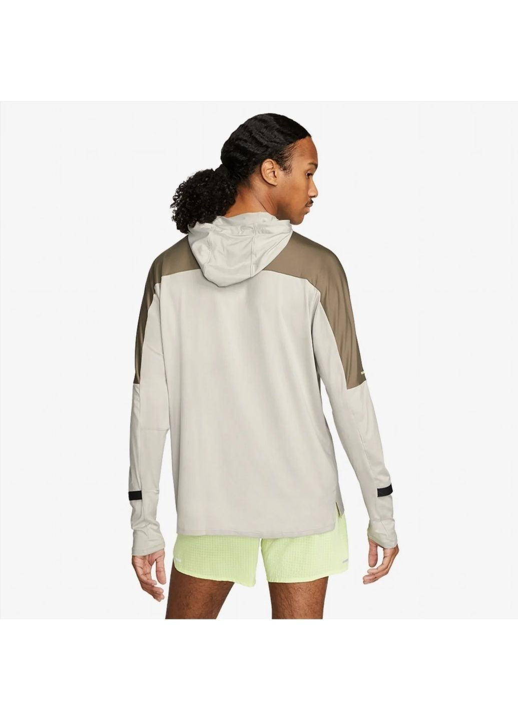 Худі чоловіче Dri-Fit Trail Running Hoodie Beige Nike (364836378)