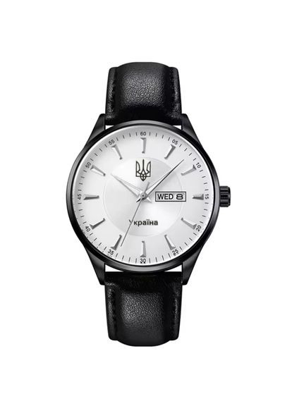 Годинник наручний Skmei 2075BKSI Ukraine Срібний No Brand (323584833)