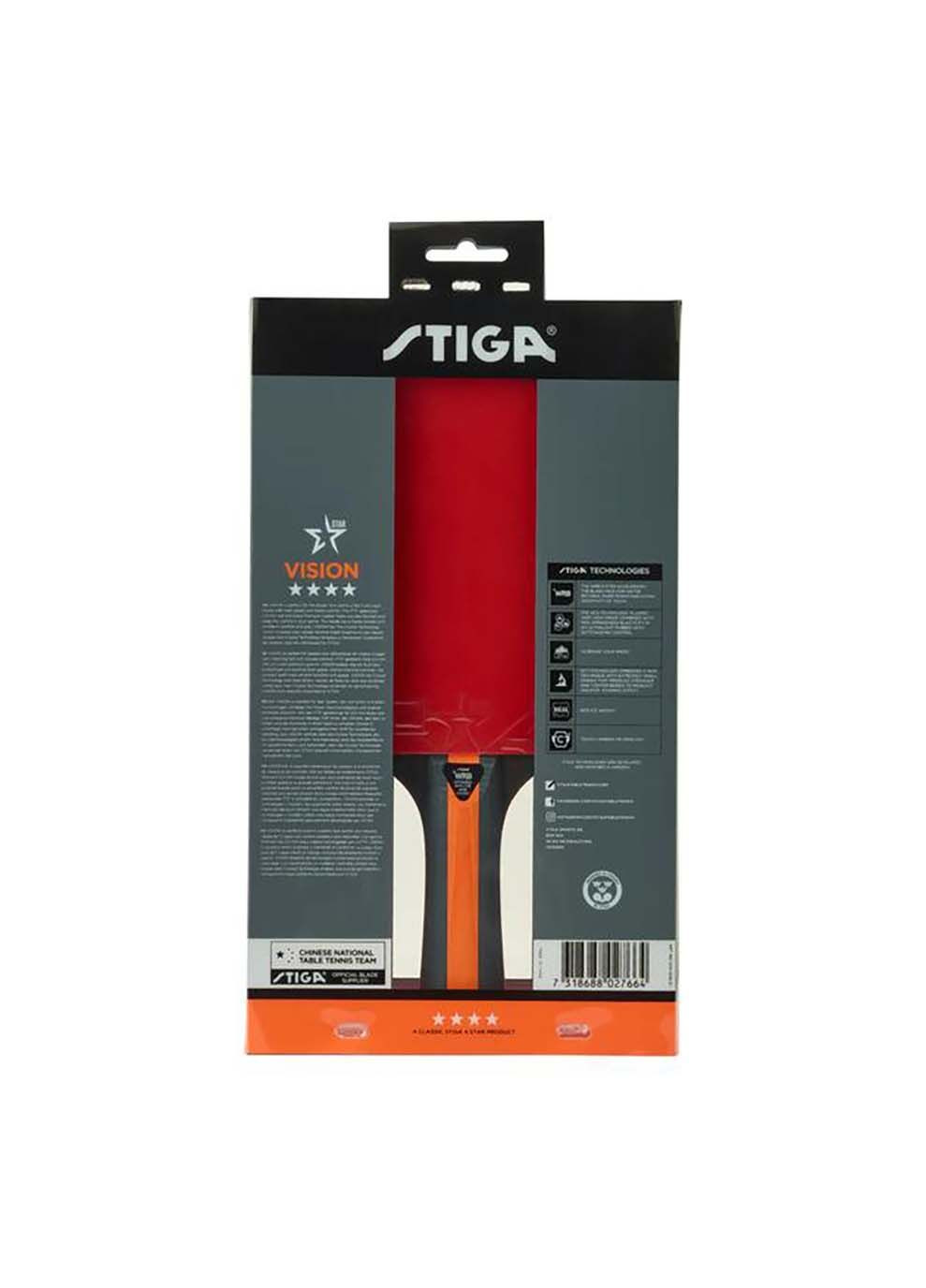 Ракетка для настільного тенісу Vision 4 Star FL Stiga (367594056)