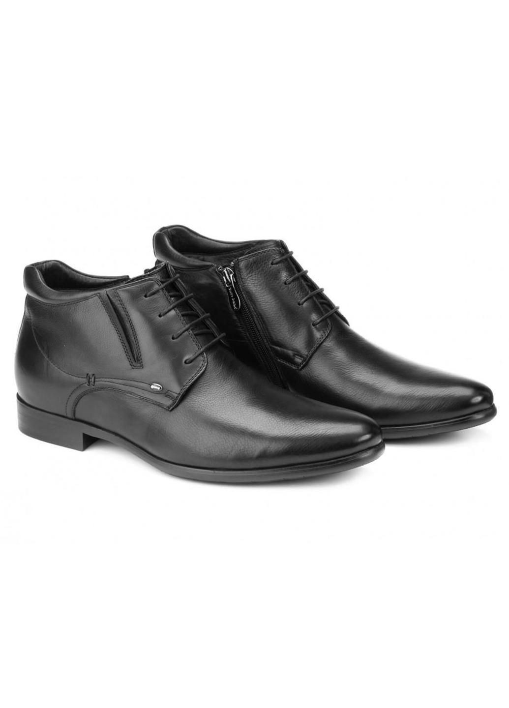 Черные зимние ботинки 7164096 цвет черный Carlo Delari