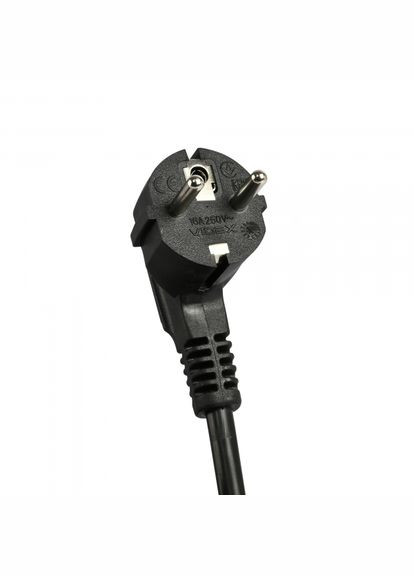 Сетевой удлинитель ONCORD с/с 3п 3м (3x1.5мм) 2.4А 2USB+USBC с кнопкой Black (VF-PD33G2U1C-B) Videx (305755269)