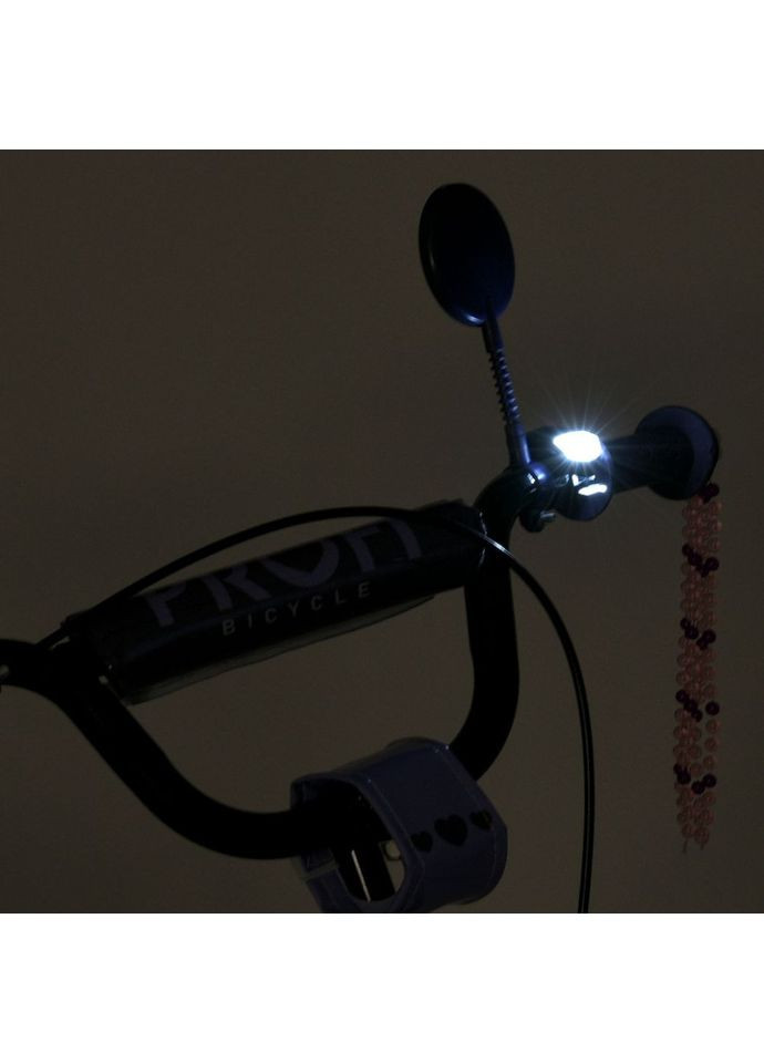 Велосипед детский для девочек 16 дюймов двухколесный транспорт для детей от 5 лет PROF1 (368758345)