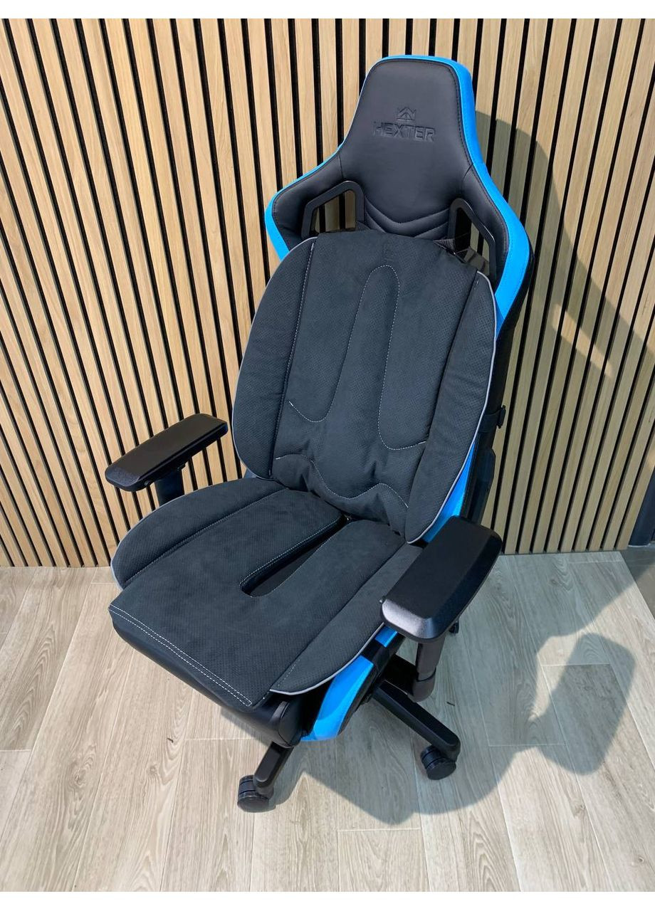 Топовий комплект з натуральної алькантари Ekkoseat 2. Game-12AL-101/1 Чорний з сірим кантом. Ekko Seat (353718738)