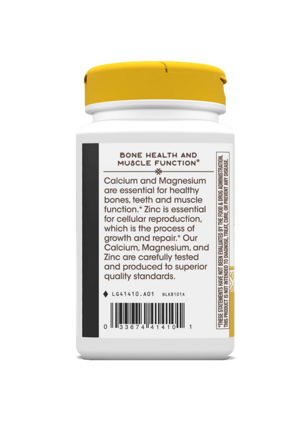 Вітаміни та мінерали Calcium Mag & Zinc, 100 капсул Nature's Way (293420633)