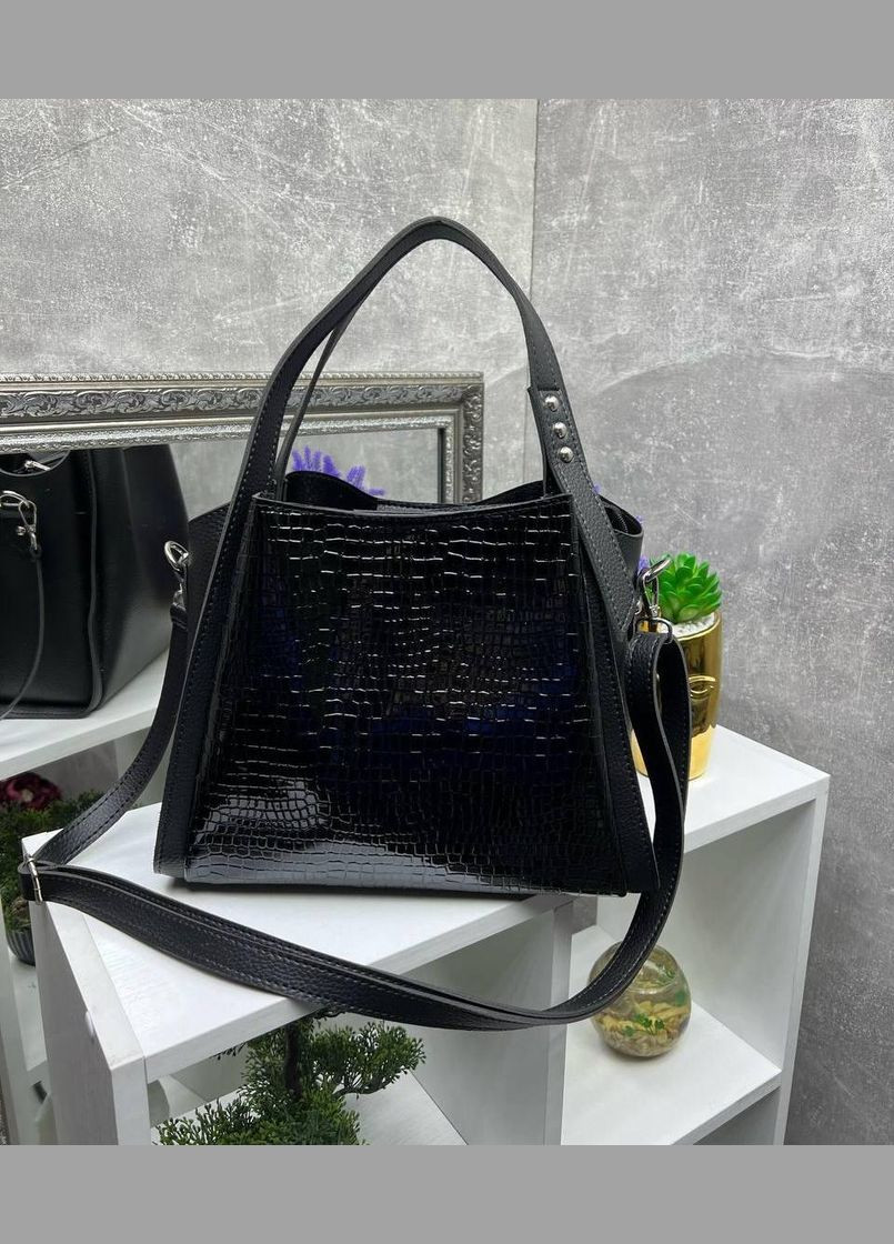 Сумка женская черная No Brand Сумка шоппер (322513112)