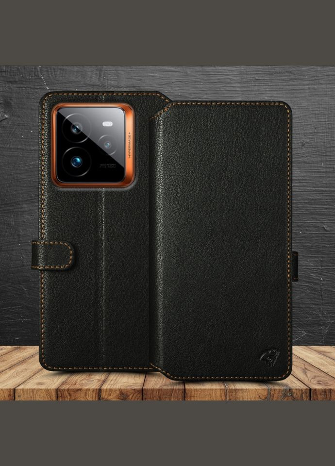 Чехолпортмоне Premium Wallet для Realme GT 7 Pro Чёрный (78336) Stenk (316651280)