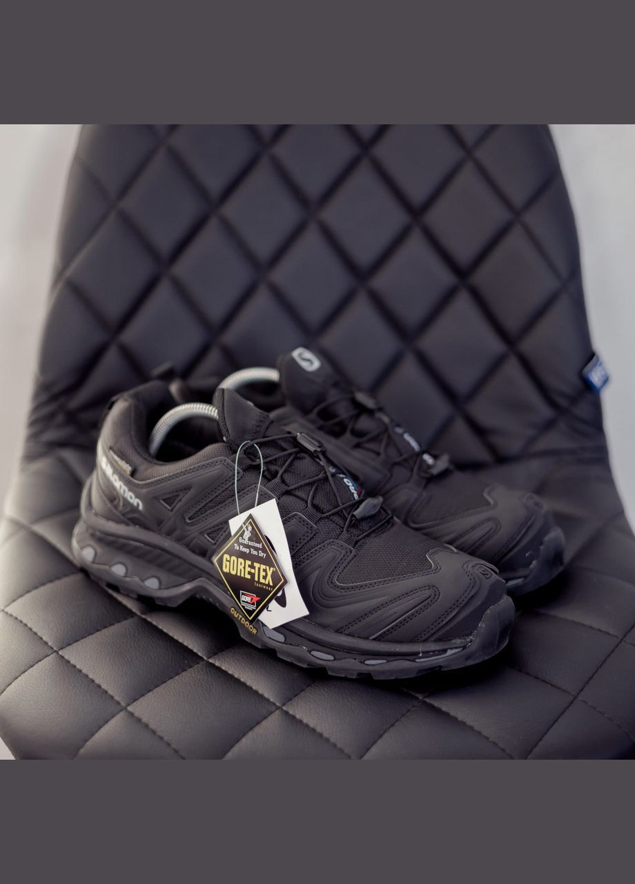 Чорні Зимовий кросівки зимові чоловічі salomon xa forces winter gore-tex black termo | саломон ха форсес чорні термо No Brand