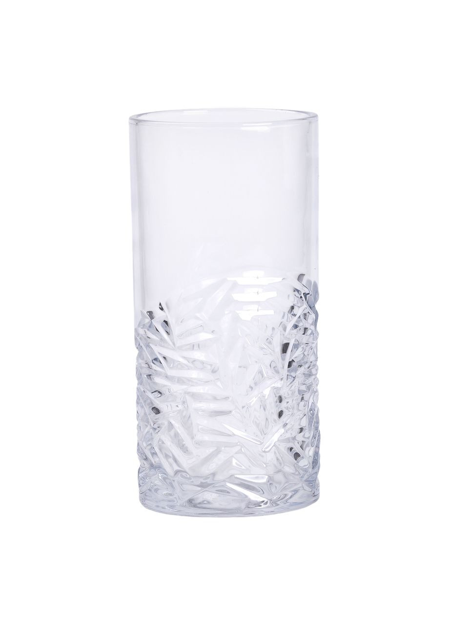 Ваза для цветов прозрачная 25 см стеклянная декоративная ваза 1.8 л ваза под цветы HP-19-142 Yiwu (353504084)