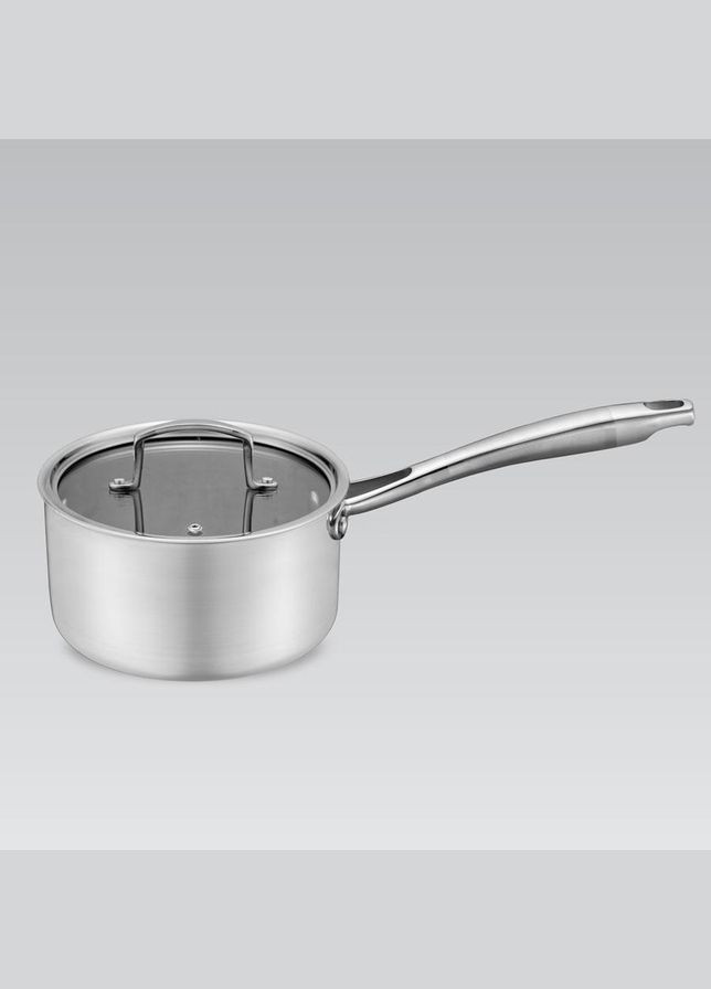 Ківш кухонний нержавійка з антипригарним покриттям 16 см, 1.6 л (MR-3504-16S) Maestro (334713919)