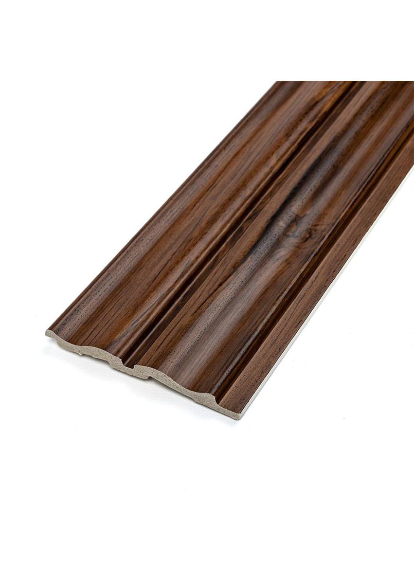 Рельс декоративный PS 2900х120х12мм Бронзовый венге SW-00002144- Sticker Wall (353968285)