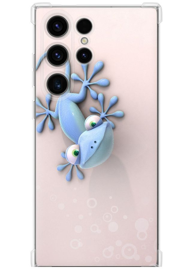 Силикон с усиленными углами чехол 'Геккончик' для Endorphone Samsung Galaxy S24 Ultra (335403273)