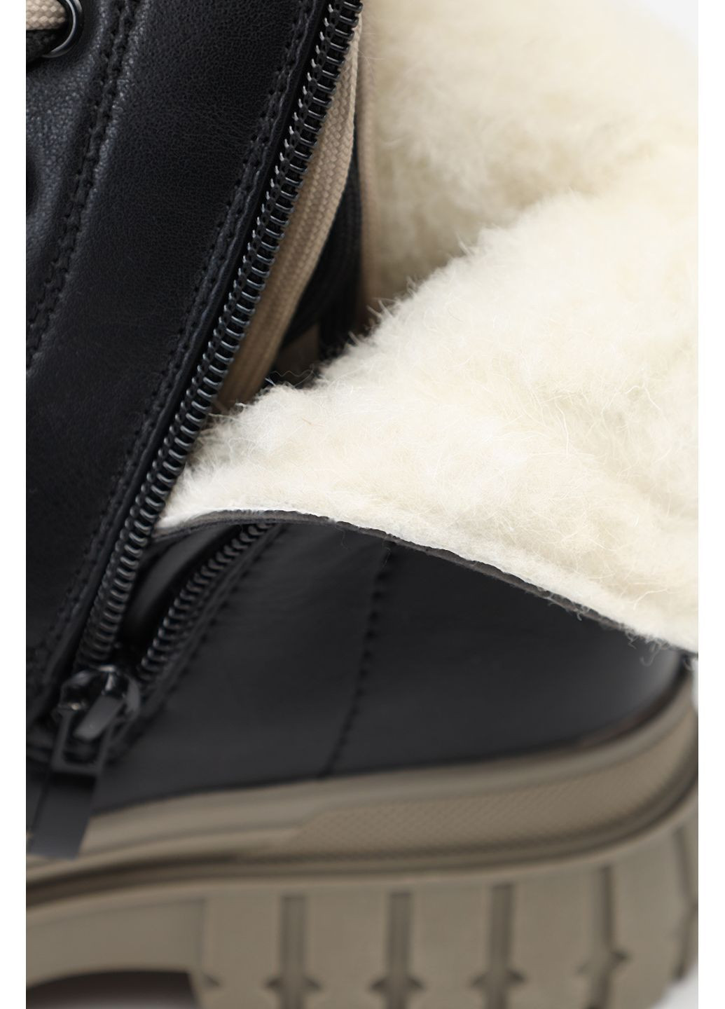 Черные зимние ботинки для девочки цвет черный cb-00286215 Kimboo