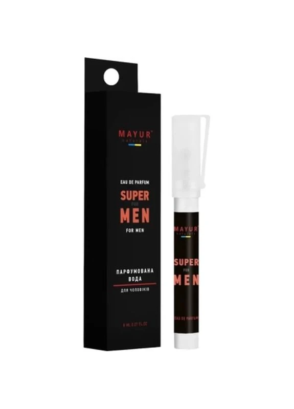 Парфюмированная вода Super For Men 8 мл (4820230955378) Mayur (397464320)