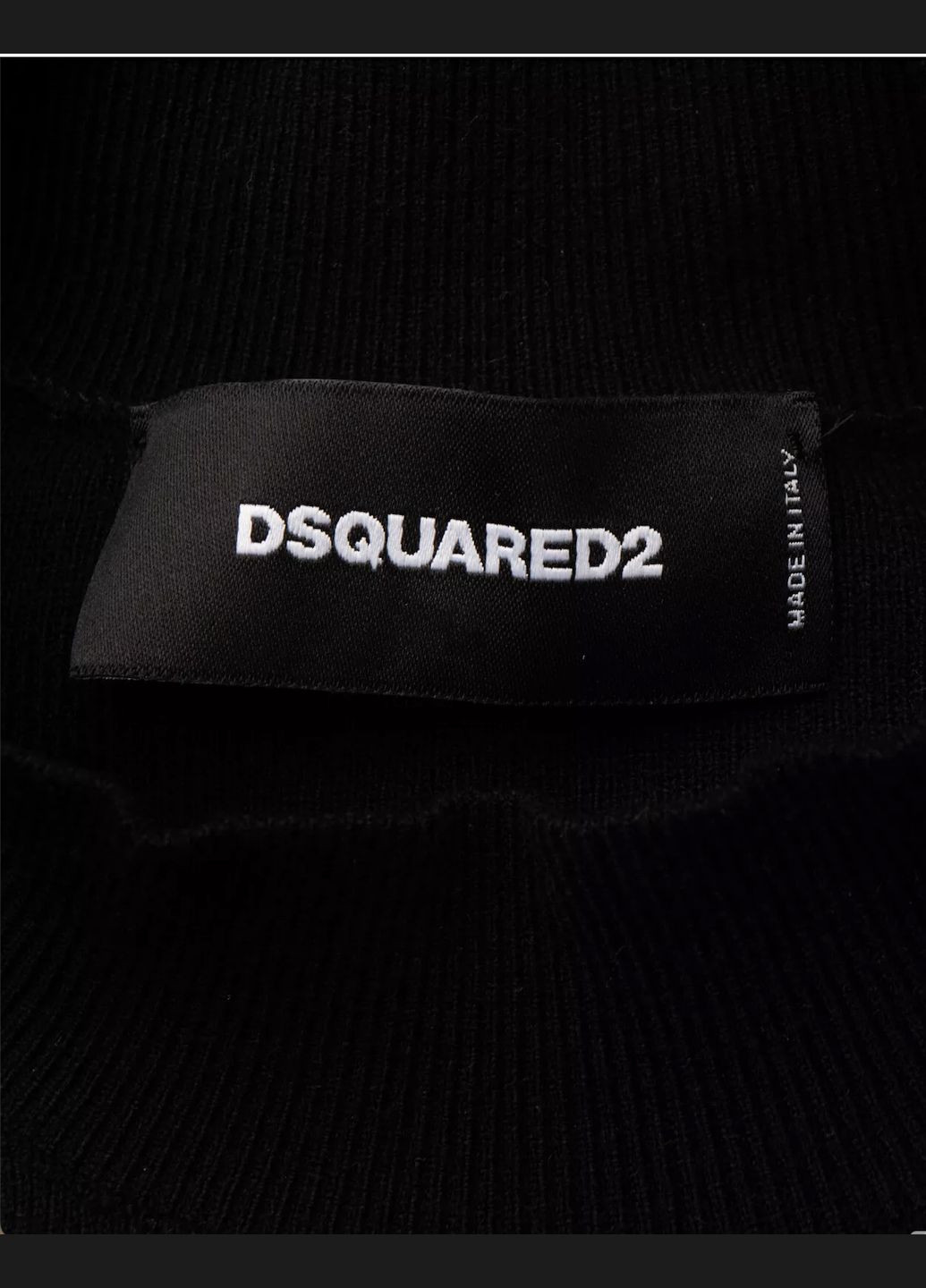 Чорна вечірня, джинсова, кежуал, повсякденний, ділова, коктейльна, святковий стильна чорна сукня светр футляр, сукня светр, силуетна Dsquared2