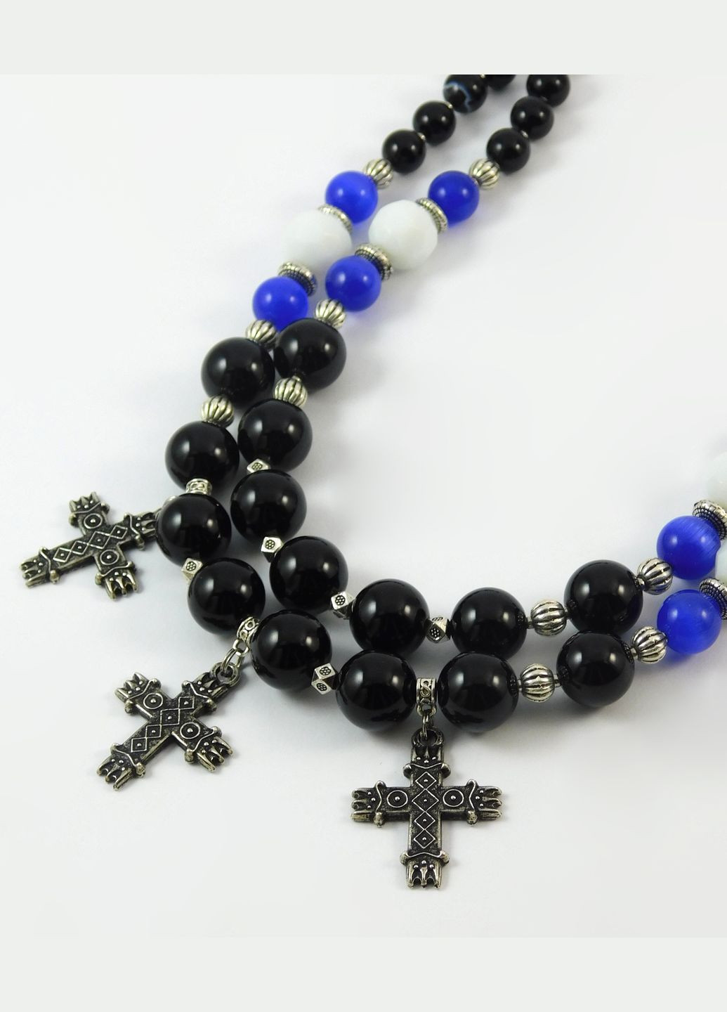 Намисто "Белінда" Агат, Котяче око Fursa fashion (322314703)