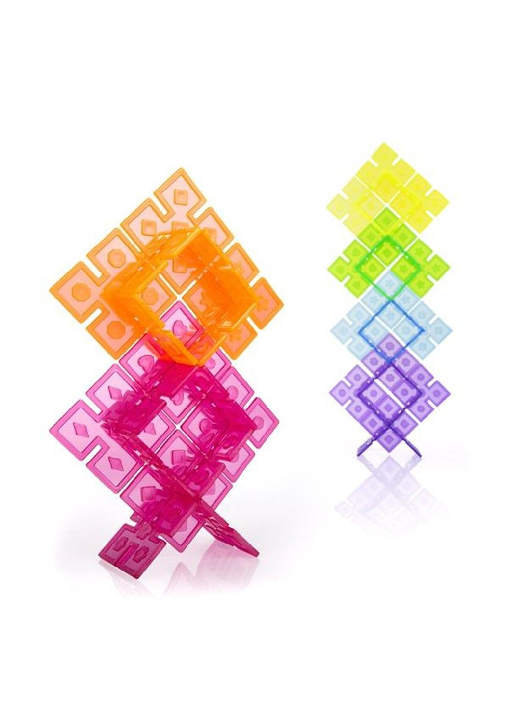 Конструктор Interlox Squares Квадраты, 96 деталей (G16835) Guidecraft (331298325)