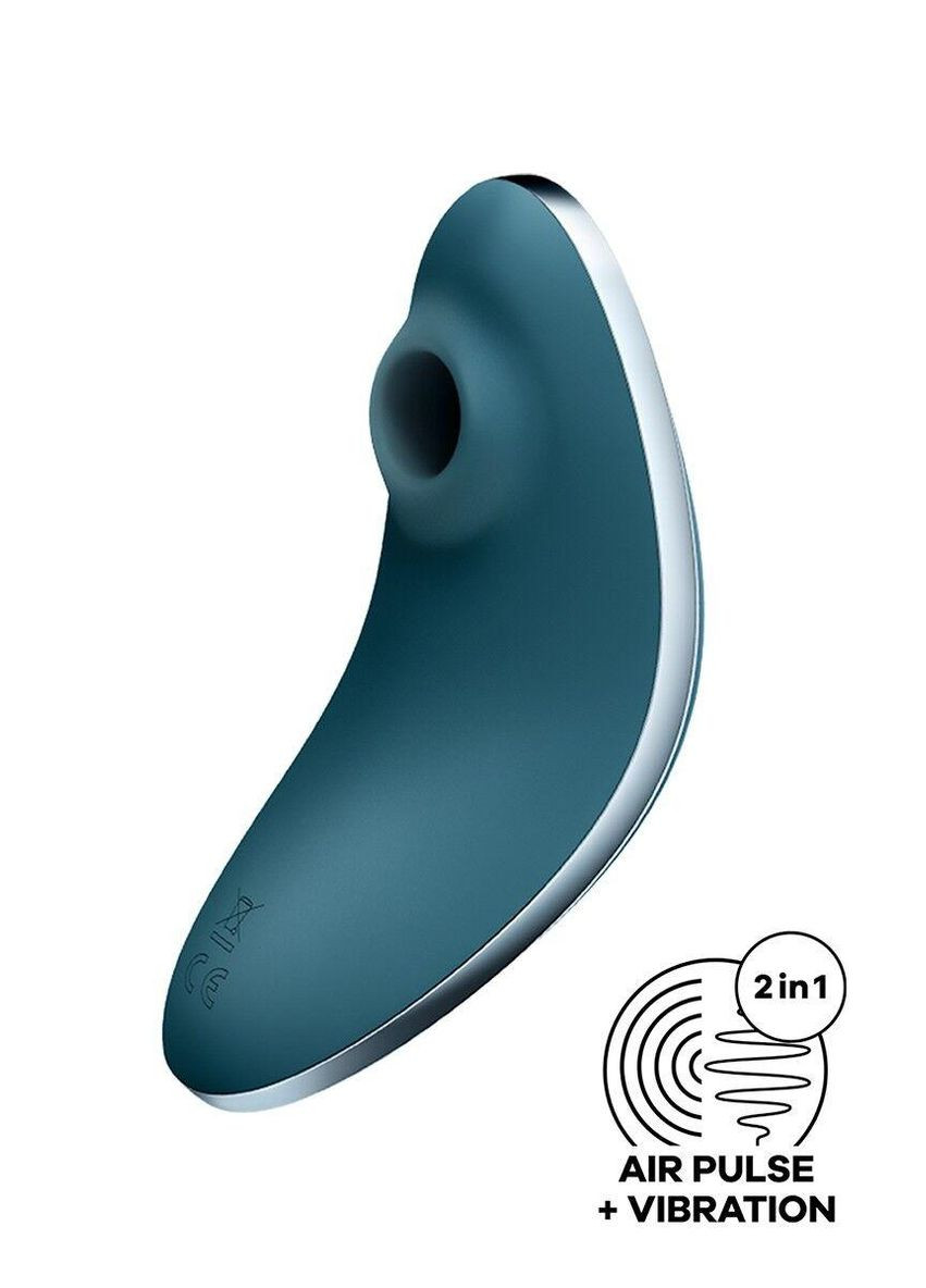 Вакуумный вибратор Vulva Lover 1 Blue Satisfyer (303905275)