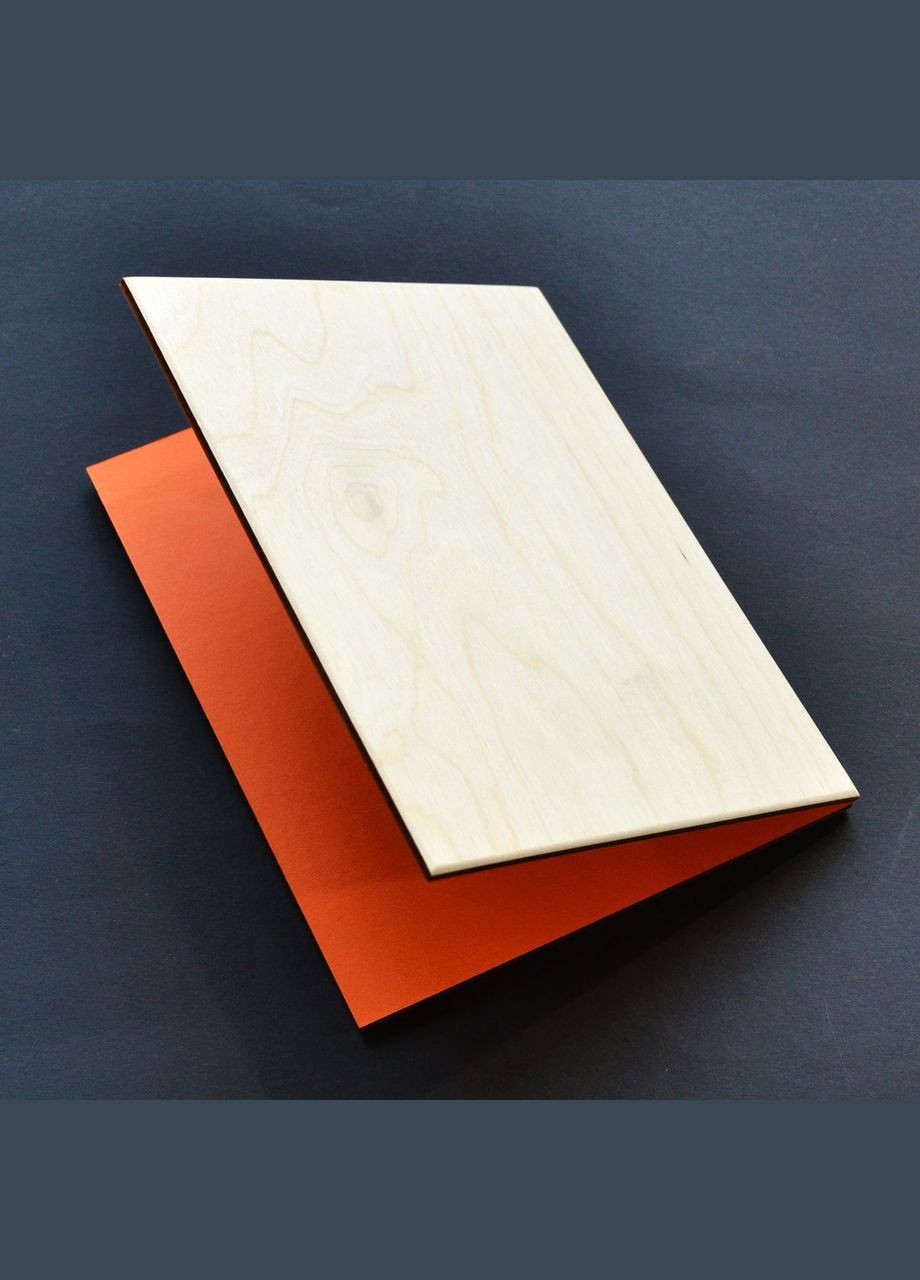 Листівка на 8 березня із дерева. Подарунок на 8 березня. Листівка для мами, для дружини, для дочки, для дівчини, для сестри No Brand (301482744)