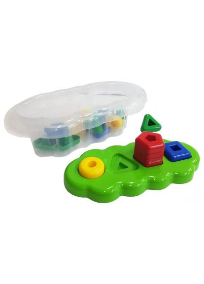 Развивающая игрушка Магические фигурки 20 элементов (св. ) (39519) Tigres Магічні фігурки 20 елементів (св.зелений) (366519807)