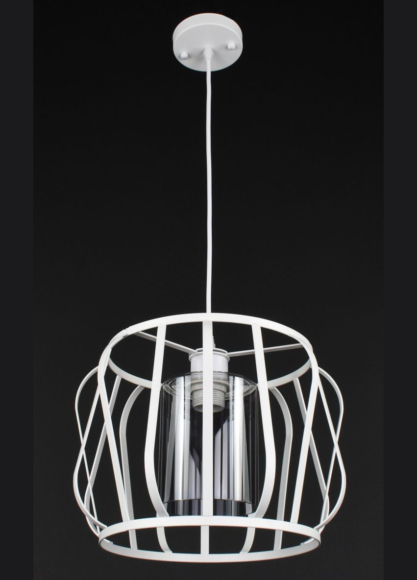 Люстра подвесная LOFT на 1 лампочку 27984 Белый 30-110х32х32 см. Sunnysky (364502074)