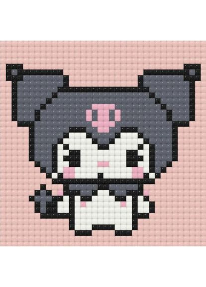 Алмазная мозаика (мини) Куроми (Kuromi), 10х10 см Origami (361416579)
