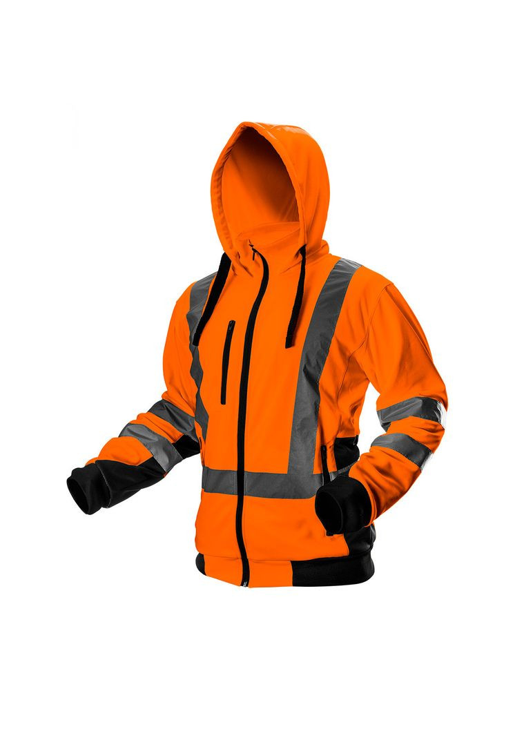 Куртка робоча 81-746, сигнальна, тепла флісова підкладка Neo Tools (361786238)