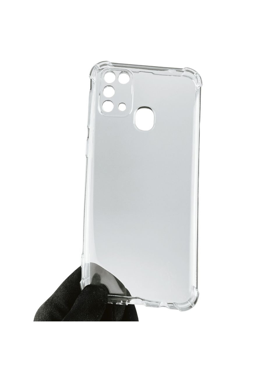 Чохол для Galaxy M31 SM-M315F з бронь кутами вище екрана протиударний на самсунг м31 прозорий Samsung (366022949)