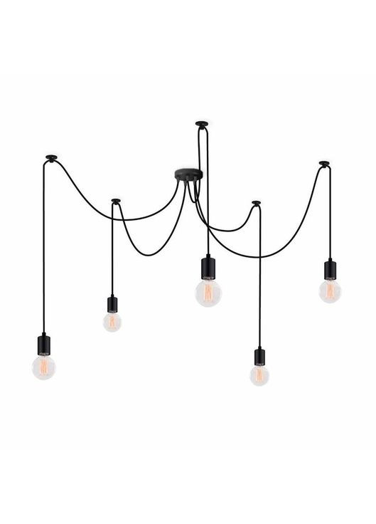 Люстра паук (подвесной светильник) Spider-5 Black Atmolight (370242529)