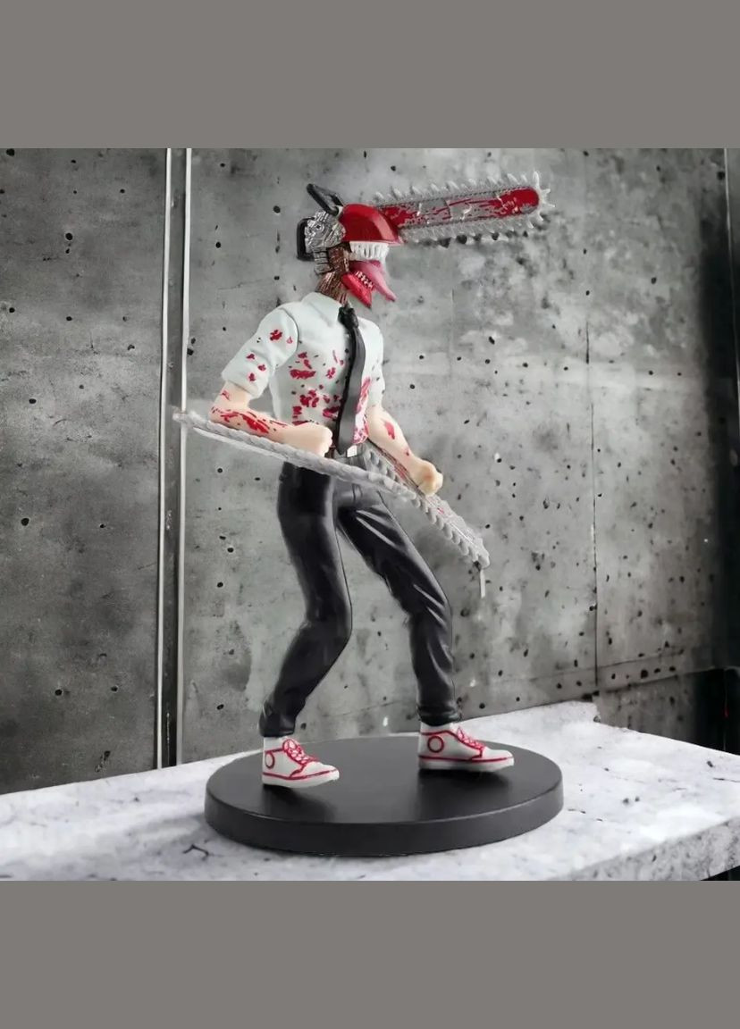 Колекційна Аніме фігурка статуетка Денджі Людина Бензопила anime figure Denji Chainsaw Man 19 см No Brand (329867776)