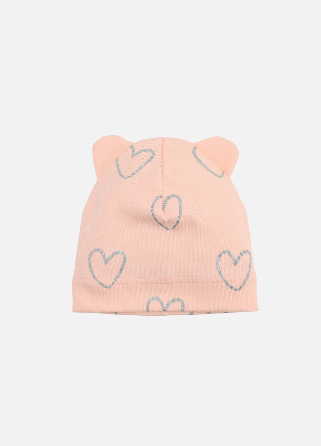 Шапка для дівчинки колір персиковий ЦБ-00274161 Makko (324216283)