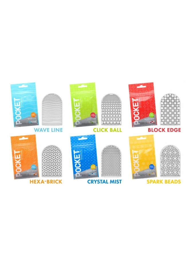 Мастурбатор Pocket Wave Line All 350 Tenga (302368967)