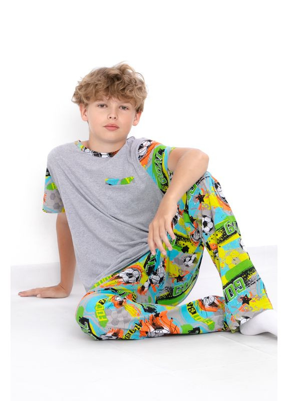 Комбінована всесезон піжама для хлопчика (підліткова) (p-5799) Носи своє