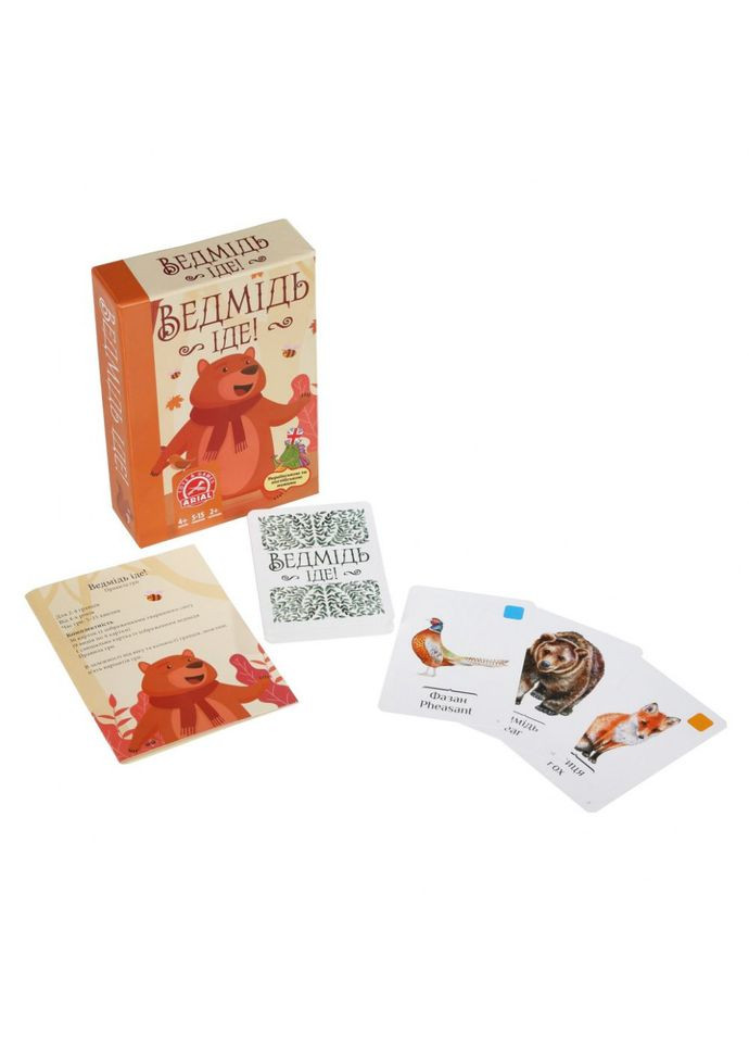 Детская настольная игра "Медведь идет" 911562 от 4-х лет Arial (306436871)