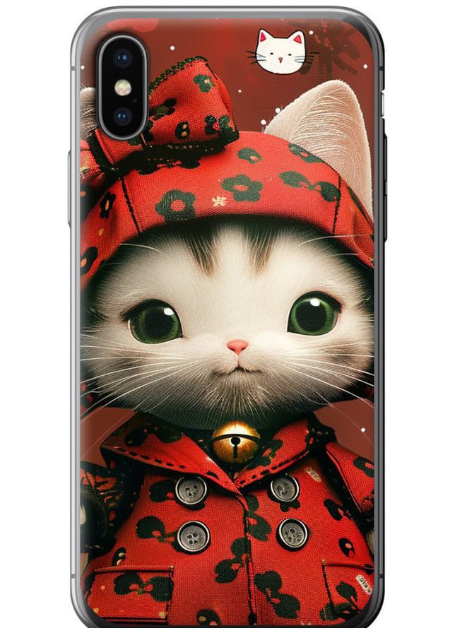 2D пластиковий чохол 'Hello_Kitty' для Endorphone Apple iPhone X (285703636)