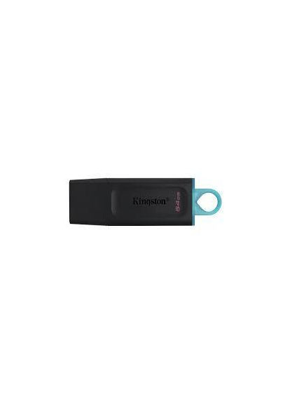 USB Flash 64GB USB 3.2 DataTraveler Exodia Black/Teal (DTX/64GB) (о) Kingston (322840889)