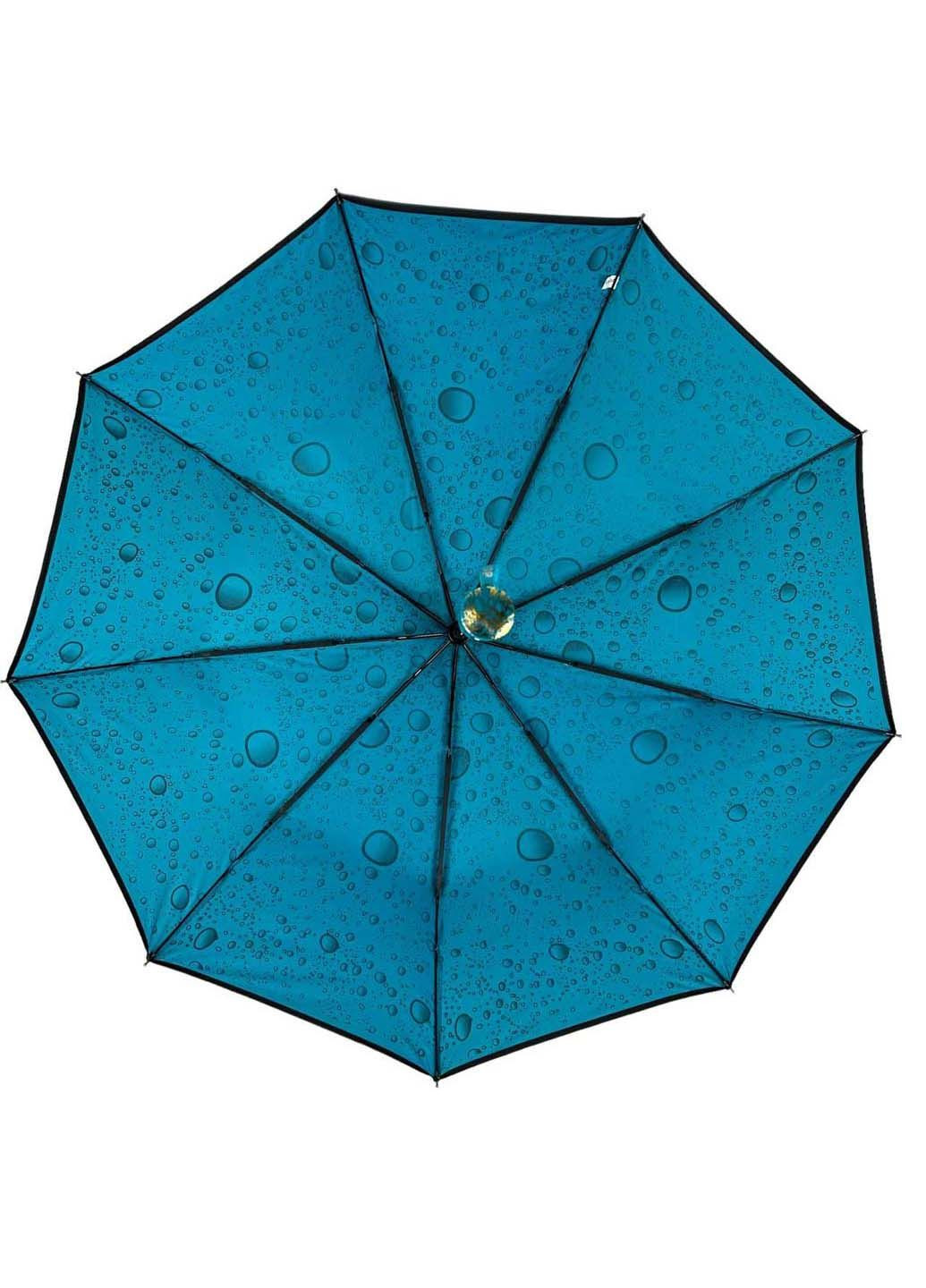 Женский зонт полуавтомат на 9 спиц антиветер Toprain (289977417)