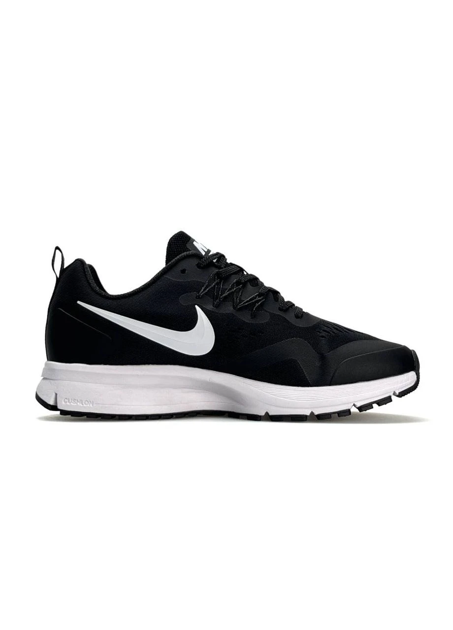 Чорно-білі кросівки чоловічі nike демісезон No Brand Zoom Pegasus 34 Black White