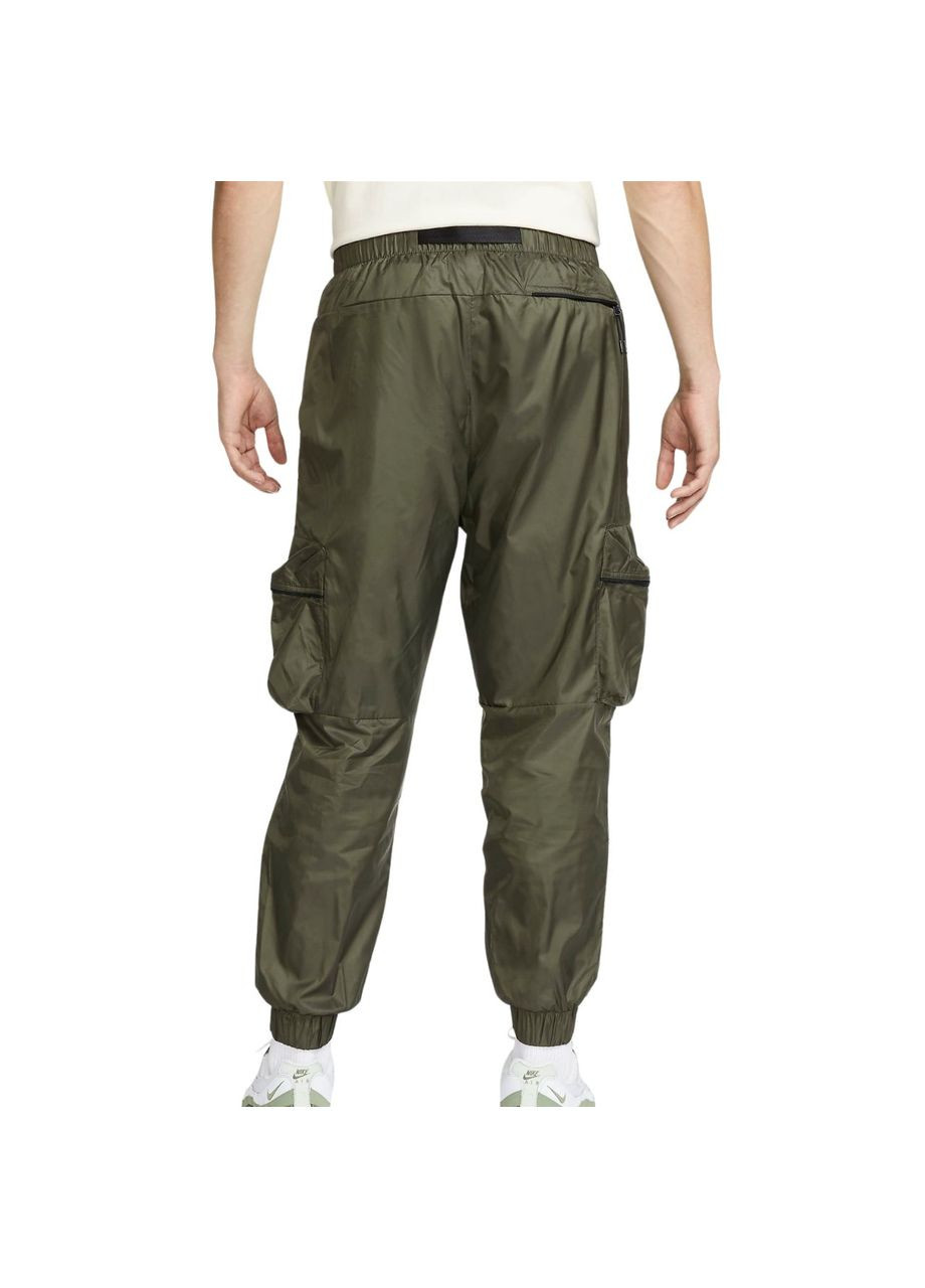 Зеленые демисезонные брюки Nike